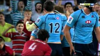 Super Rugby 2012 Week 1 Reds vs Waratahs Rugby Kiss [upl. by Enilrac]