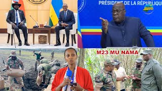 TSHISEKEDI KAGAME NI WE WENYINE NSHAKA KO TUGANIRA M23 YIYEMEJE KUJYA KINSHASA [upl. by Llennor425]