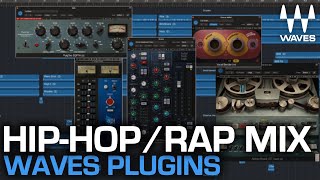 FULL WALKTHROUGH  HipHopRap Mixing with Waves Plugins Kamakaze  BACKWIDDA [upl. by Liam]