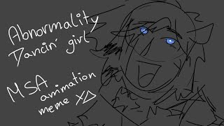 Abnormality Dancin Girl animation meme  mineshield academy Durawka MSA4 [upl. by Alamac]