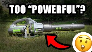 This ONE Feature Made The EGO Leaf Blower Worth It Honest Review Of LB7654 765 CFM Version [upl. by Aholah]