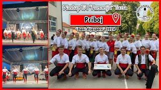 quotDani dijasporequot u Priboju 2024  Nastup FA quotPanonijaquot Tuzla  2072024 [upl. by Ahsemaj]