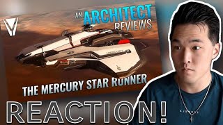 An Architect Reviews the Mercury Star Runner  Star Citizen Reaction  Morphologis [upl. by Cleavland]