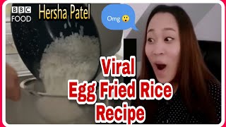 BBC Food Egg Fried Rice RecipeReaction VideoWarayinUk [upl. by Arbrab]