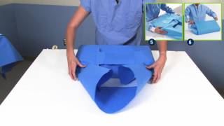 How to Use Halyard SMARTFOLD Sterilisation Wrap [upl. by Benn]