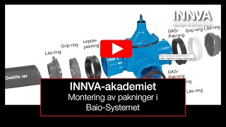 Montering av pakninger i Baio Systemet INNVAAKADEMIET [upl. by Cralg961]