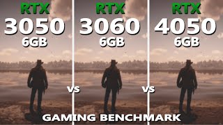 RTX 3050 vs 3060 vs 4050 Gaming Benchmark Test  Tested in 10 Games  Lenovo LOQ 15 [upl. by Arola]