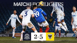 Trophy Exit ❌  Pompey 25 AFC Wimbledon  Highlights [upl. by Eidnar]