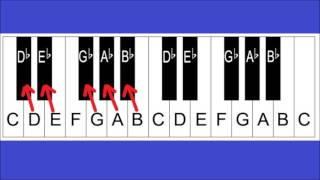 Piano Notes and Keys  Piano Keyboard Layout  Lesson 2 For Beginners [upl. by Corrinne]