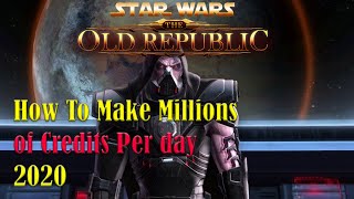 SWTOR How to Make Millions of Credits Per Day for Beginners 2022 [upl. by Hseham910]