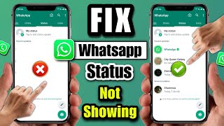 whatsapp status not showing problem 2024  whatsapp status show nahi ho raha kisi ka [upl. by Ytsur]