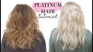 How to go PLATINUM BLONDE in one day [upl. by Carissa]