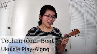 Technicolour Beat  Oh Wonder  Ukulele PlayAlong [upl. by Litton316]