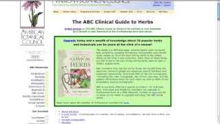 ABC Library  ABC Clinical Guide to Herbs [upl. by Rasecoiluj]