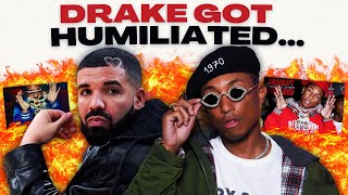 How Pharrell Just Made Drake Look More Pathetic Than Ever [upl. by Aleece901]