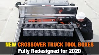 NEW Crossover Truck Tool Boxes for Pickup Trucks of All Sizes [upl. by Allimaj]