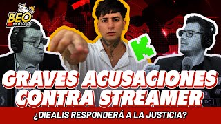 GRAVES ACUSACIONES CONTRA STREAMER  BEONOTICIAS [upl. by Asiilanna523]