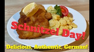 German Schnitzel 101 The secret of German Schnitzel 🍽️ [upl. by Ylsel]