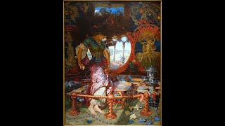 The Lady of Shalott by Alfred Lord Tennyson 1842 Version [upl. by Eliathan497]