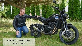 Benelli Leoncino Trail 500 Awesome and affordable Scrambler [upl. by Alvie]