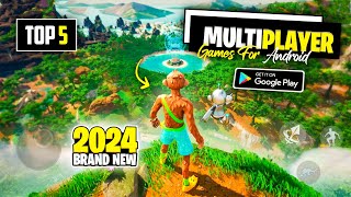 Top 5 Online Multiplayer Games for Android amp iOS 2024  Multiplayer Games Play With Friends [upl. by Acissj27]