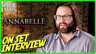 ANNABELLE COMES HOME  Gary Dauberman quotDirectorquot Onset Interview [upl. by Zea]