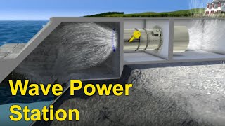 Ocean Energy  Wave Power Station [upl. by Moorish]