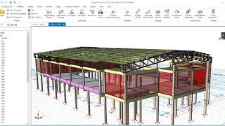 HOW to Apply LOAD on Purlins in Steel structure  Protastructure   Ekidel [upl. by Chimene506]