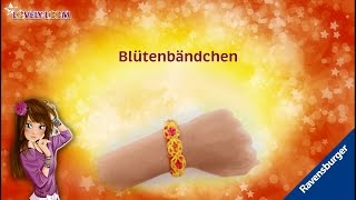 So Styly Lovely Loom  Blütenbändchen  VideoAnleitung [upl. by Saleme]