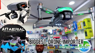 New drones fully brushless drone biggest drone importer Telugu [upl. by Ydnamron]