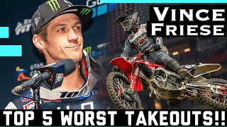 VINCE FRIESE TOP 5 TAKEOUTS [upl. by Ramyaj]