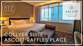 Ascott Raffles Place Singapore  Collyer Suite Review [upl. by Annah]