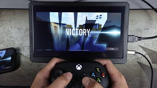 POV Call of Duty Warzone Mobile on 108quot 720P 60Hz Portable Monitor with Controller 2024 [upl. by Haisoj]