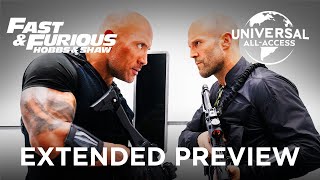 Fast amp Furious Presents Hobbs amp Shaw  The Iconic Corridor Fight Scene  Extended Preview [upl. by Codd24]