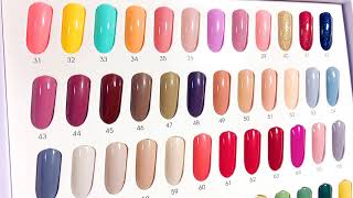 Venalisa 60 Color VIP2 Set Beginner Kit for Nail Gel Polish [upl. by Aseram]