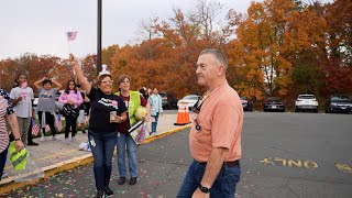 Dale City Elementary School honors veteran teacher Keaton Beaumont [upl. by Binni]