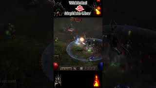 Whirlwind Barbarian Vs Uber Mephisto diablo2resurrected [upl. by Ahsenot]