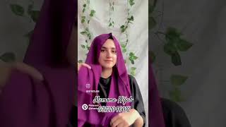 Georgette Hijab subscribe hijabstyle abayadress hijab [upl. by Dorman]