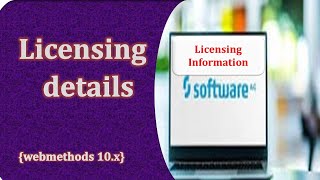 How to check Licensing details on Integration server 10 x  webmethods [upl. by Hagan]