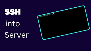 How to SSH into a Server [upl. by Abernon]