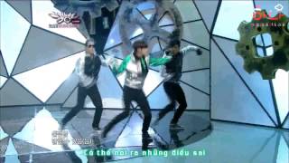 Vietsub 121130 DBSK  Humanoids live in Music Bank [upl. by Ahcropal787]