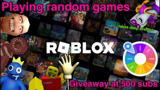 Pocky  Playing Random Games  Roblox [upl. by Nichole]