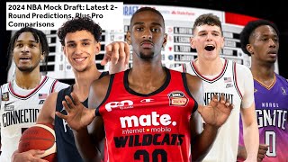 Mock Draft WITH HUGE TRADES In The Lottery  Latest NBA Mock Draft  NBA News amp Discussion [upl. by Canon]