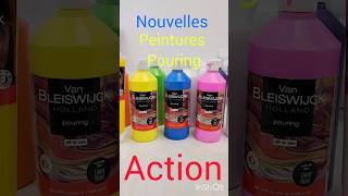 Nouvelles Peintures Pouring ACTION shortsvideo [upl. by Tabatha208]