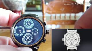 Smartwatch Watch Face  Patek Philippe Grandmaster Chime 6300A quotThe Only One 2019quot [upl. by Yral]