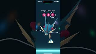 MEGA Gyarados MAX lvl Reached Pokémon GO [upl. by Chev]