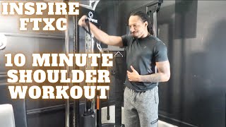 INSPIRE FTXC  10 Minute Shoulder Workout [upl. by Mallina749]