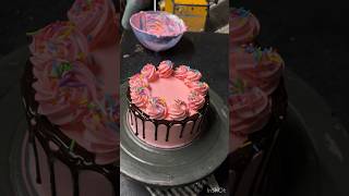 Strawberry cake design decoration cake decoration design decoration recipe weddingcakecake [upl. by Jehanna]