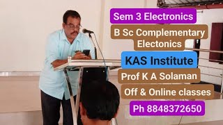 S3 E27 Nonsinusoidal oscillators Sem3 compl electronics BSc Physics main kasolaman [upl. by Eniawed986]