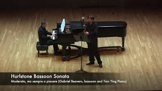 Hurlstone Bassoon Sonata 2nd mvt Moderato [upl. by Mert645]